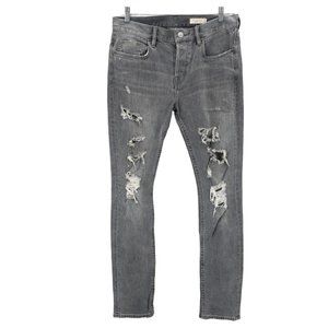 All Saints Gray Skinny Jeans